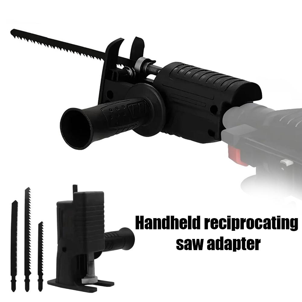 Reciprocating Saw Attachment Drill - Elektrischer Bohrer-zu-Sägen-Adapter, universeller Bohraufsatz zum Schneiden