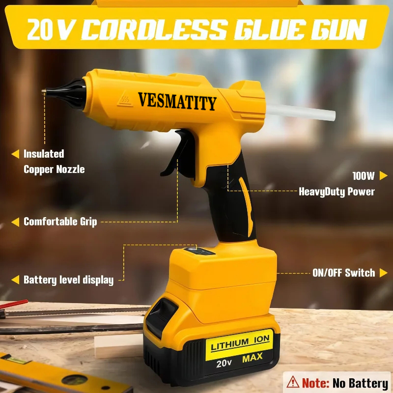 Handgehaltene Elektrische Mult – Hot Melt Glue Gun Cordless Bewertung und Preis