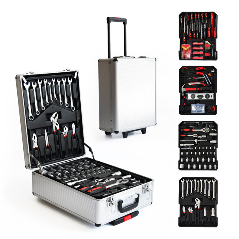 186-teiliger Aluminium-Trolley – Hand Tools Bewertung und Preis