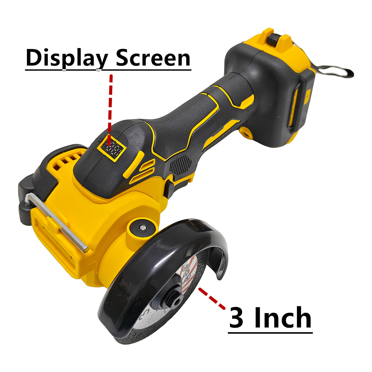 Bürstenloser Winkelschleifer,  – Brushless Angle Grinder Battery Powered Bewertung und Preis