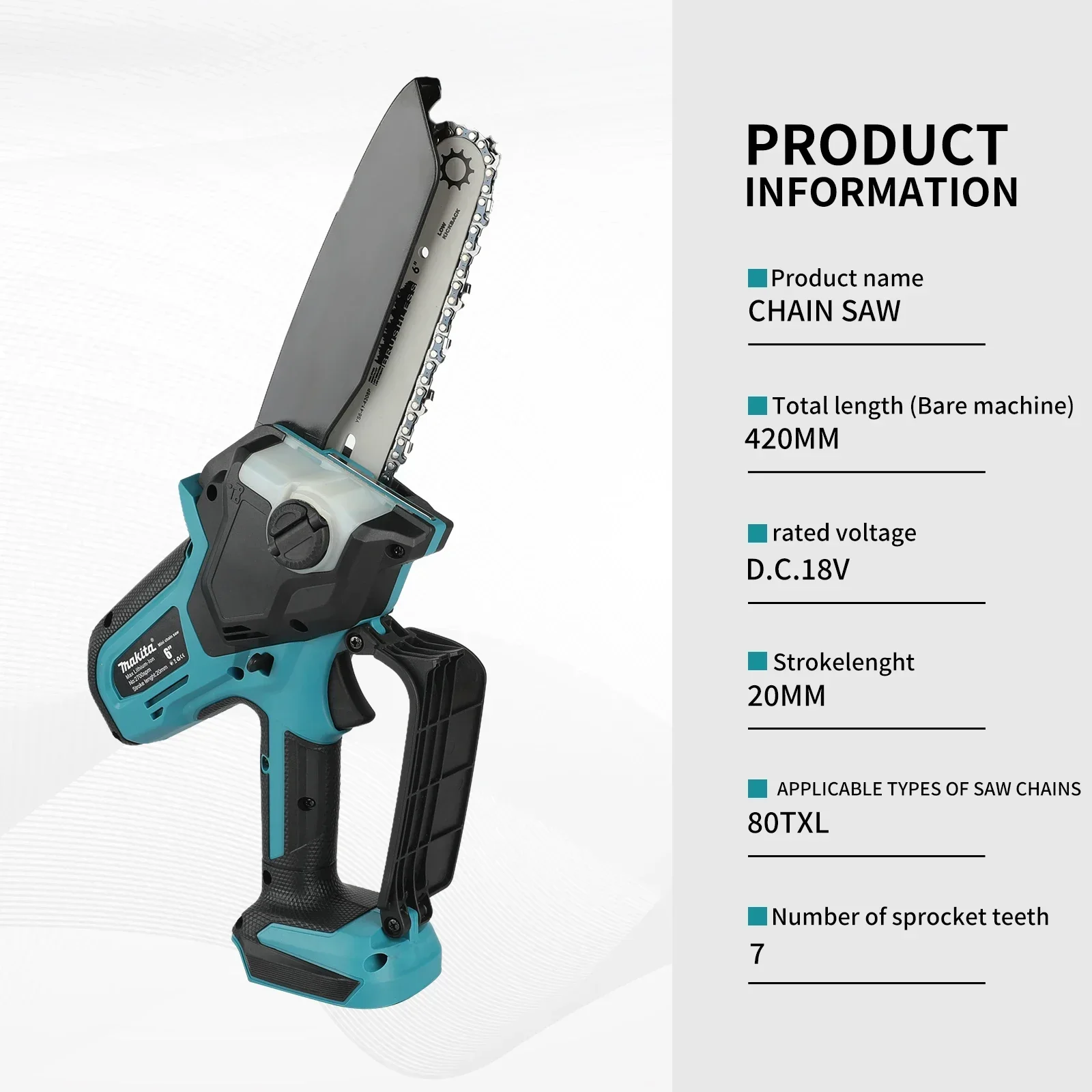 Makita UC286 6-Zoll-Kettensäge – Mini Electric Chainsaw 6 Inch Bewertung und Preis