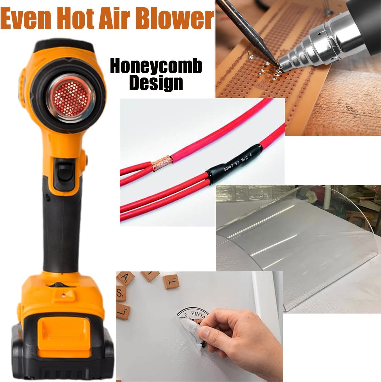 Kabellose Heißluftpistole für  – Cordless Heat Gun For Shrink Tubing Bewertung und Preis