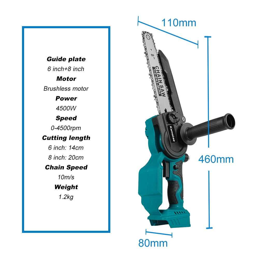 Kamolee 6 Zoll 8 Zoll Mini bür – Mini Electric Chainsaw 6 Inch Bewertung und Preis